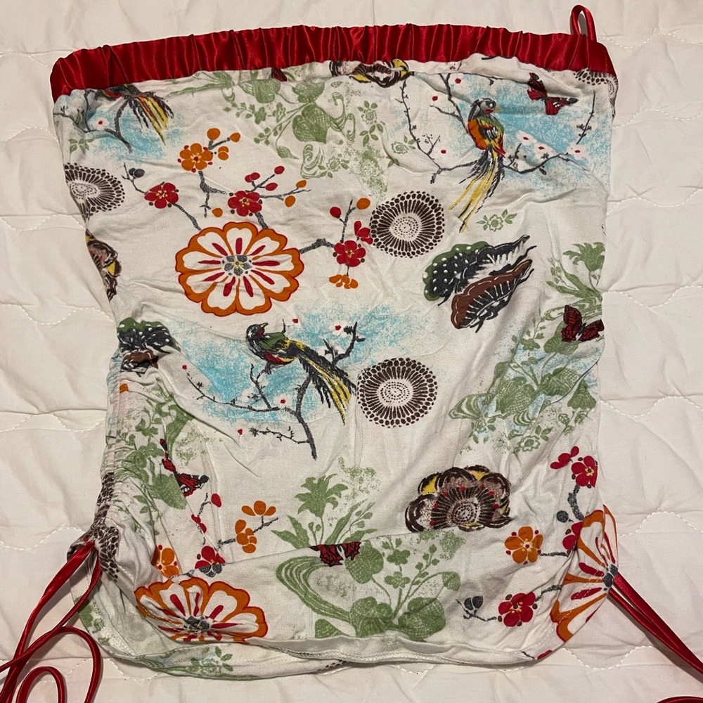 Annex tube top with draw strings (size large)
